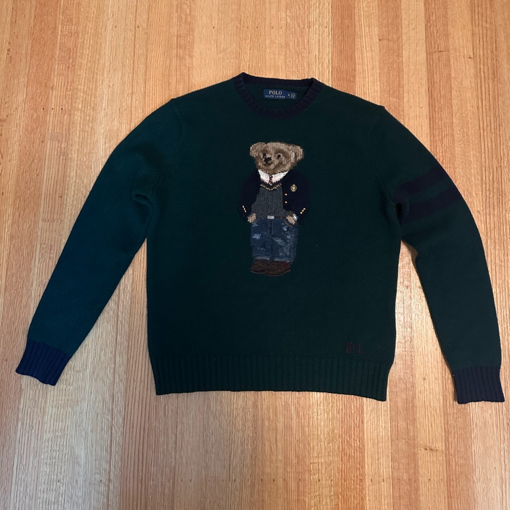 Vintage polo bear sweater